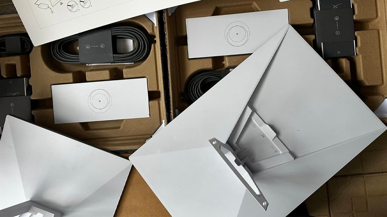 starlink unboxing FIQiTq